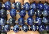 RBBS29 15 inches 13*18mm faceted rondelle sodalite gemstone beads