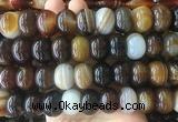 RBBS41 15 inches 14*20mm rondelle banded agate beads wholesale RBBS41 15 inches 14*20mm rondelle banded agate beads wholesale