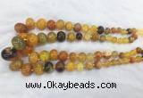 RBBS57 15 inches 8*12mm - 20*30mm rondelle agate beads wholesale