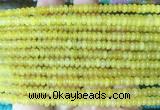 RBBS63 15 inches 2*4mm rondelle candy jade gemstone beads wholesale RBBS63 15 inches 2*4mm rondelle candy jade gemstone beads wholesale