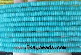 RBBS68 15 inches 2*6mm rondelle candy jade gemstone beads wholesale