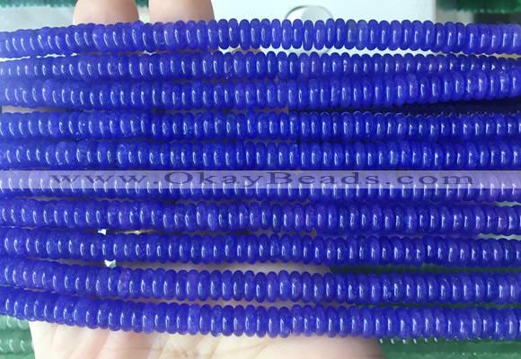 RBBS69 15 inches 2*6mm rondelle candy jade gemstone beads wholesale
