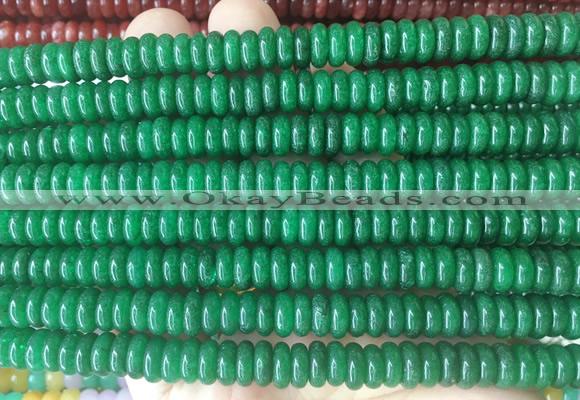 RBBS76 15 inches 3*8mm rondelle candy jade gemstone beads wholesale