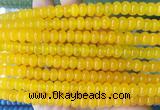 RBBS79 15 inches 5*8mm rondelle candy jade gemstone beads wholesale