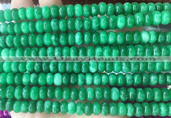 RBBS83 15 inches 5*8mm rondelle candy jade gemstone beads wholesale