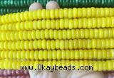 RBBS88 15 inches 4*10mm rondelle candy jade gemstone beads wholesale RBBS88 15 inches 4*10mm rondelle candy jade gemstone beads wholesale