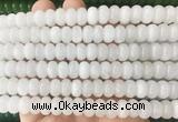 RBBS92 15 inches 6*10mm rondelle candy jade gemstone beads wholesale