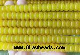 RBBS97 15 inches 6*10mm rondelle candy jade gemstone beads wholesale