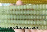 RBBS98 15 inches 6*10mm rondelle candy jade gemstone beads wholesale RBBS98 15 inches 6*10mm rondelle candy jade gemstone beads wholesale