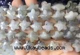 RGBS67 15 inches 14mm faceted star labradorite beads wholesale