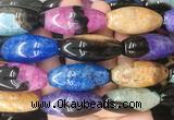 RIBS110 15 inches 18*40mm rice agate gemstone beads wholesale