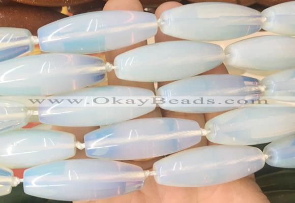 RIBS58 15 inches 14*40mm rice opalite gemstone beads wholesale