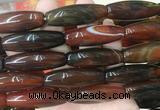 RIBS77 15 inches 13*40mm rice agate gemstone beads wholesale RIBS77 15 inches 13*40mm rice agate gemstone beads wholesale