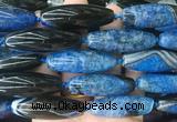 RIBS87 15 inches 13*40mm rice agate gemstone beads wholesale RIBS87 15 inches 13*40mm rice agate gemstone beads wholesale