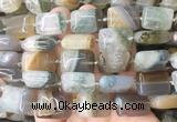 RTBS26 15 inches 15*20mm rectangle Agate gemstone beads wholesale