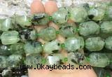 RUBS07 15 inches 15*20mm - 18*25mm faceted freeform prehnite beads