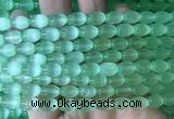 SEBS107 15 inches 6*9mm rice selenite gemstone beads wholesale