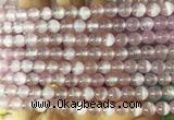 SEBS128 15 inches 6mm round selenite gemstone beads wholesale