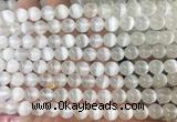 SEBS135 15 inches 6mm round selenite gemstone beads wholesale
