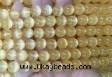 SEBS76 15 inches 8mm round selenite gemstone beads wholesale
