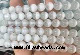 SEBS83 15 inches 8mm round selenite gemstone beads wholesale