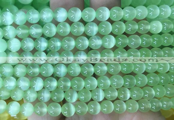 SEBS97 15 inches 6mm round selenite gemstone beads wholesale
