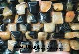 SRBS21 15 inches 18*18mm square Agate gemstone beads wholesale