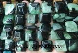 SRBS24 15 inches 18*18mm square Agate gemstone beads wholesale