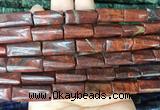TBBS122 15 inches 13*40mm tube agate gemstone beads wholesale