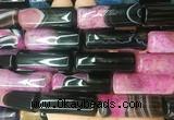 TBBS127 15 inches 13*40mm tube agate gemstone beads wholesale TBBS127 15 inches 13*40mm tube agate gemstone beads wholesale