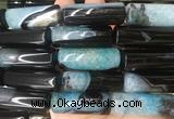 TBBS130 15 inches 13*40mm tube agate gemstone beads wholesale TBBS130 15 inches 13*40mm tube agate gemstone beads wholesale