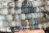 TBBS137 15 inches 13*14mm tube agate gemstone beads wholesale TBBS137 15 inches 13*14mm tube agate gemstone beads wholesale