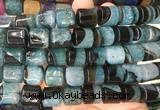 TBBS141 15 inches 13*14mm tube agate gemstone beads wholesale TBBS141 15 inches 13*14mm tube agate gemstone beads wholesale