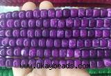 TBBS156 15 inches 7*9mm tube candy jade gemstone beads wholesale