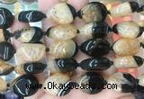 TRBS135 15 inches 15*20mm teardrop Agate gemstone beads wholesale