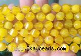 TWBS101 15 inches 10mm faceted twist agate beads wholesale TWBS101 15 inches 10mm faceted twist agate beads wholesale