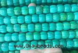 WBBS01 15 inches 9*12mm pumpkin yellow green howlite turquoise beads wholesale WBBS01 15 inches 9*12mm pumpkin yellow green howlite turquoise beads wholesale